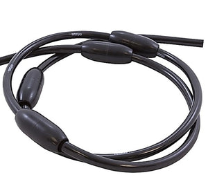 Polaris 9-100-3107 black leader hose with floats for 280, 380 and Black Max cleaners