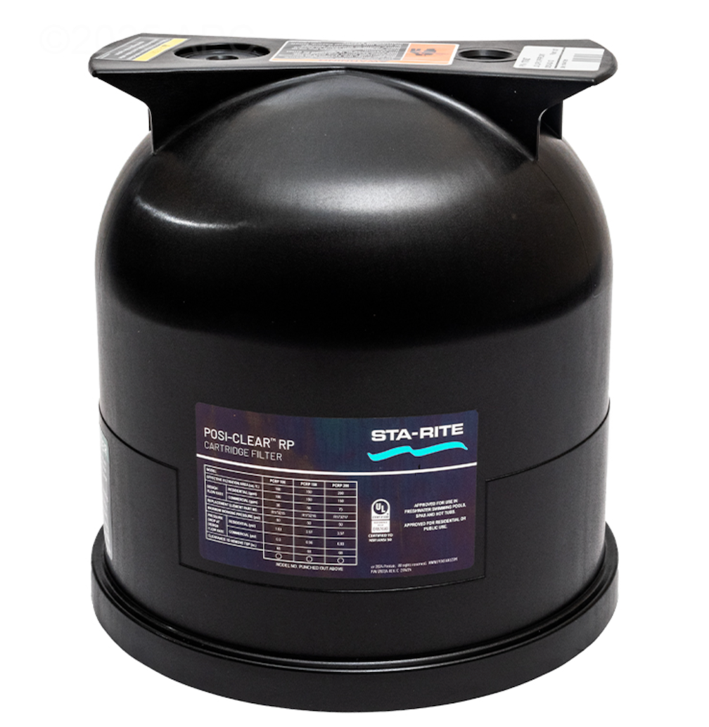 Sta-Rite 178745Z 12.5 in. Posi-Clear RP replacement filter lid, top view
