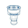 Paramount 004-552-5020-08 PCC2000 rotating nozzle with jet inserts, light gray