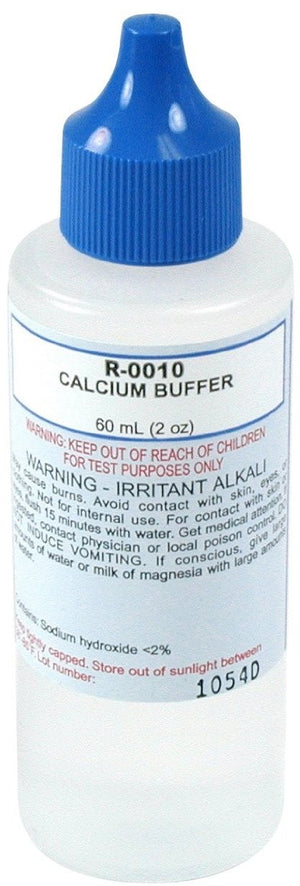 Taylor R-0010 calcium buffer reagent in a 2 oz dropper bottle