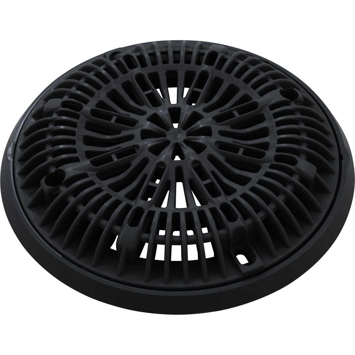 CMP 25531-004-000 Galaxy 8 inch lid and frame in black