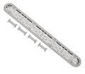 AquaStar 32CDFLFR103 32 inch light gray channel drain cover and frame