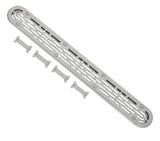 AquaStar 32CDFLFR103 32 inch light gray channel drain cover and frame