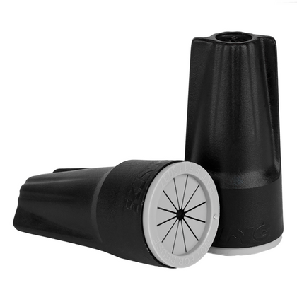 King Innovation Medium Black and Gray Wire Connector, 61235