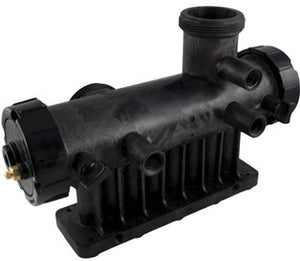 Jandy R0453600 polymer front header with hardware and gaskets for LXi Low NOx pool heaters