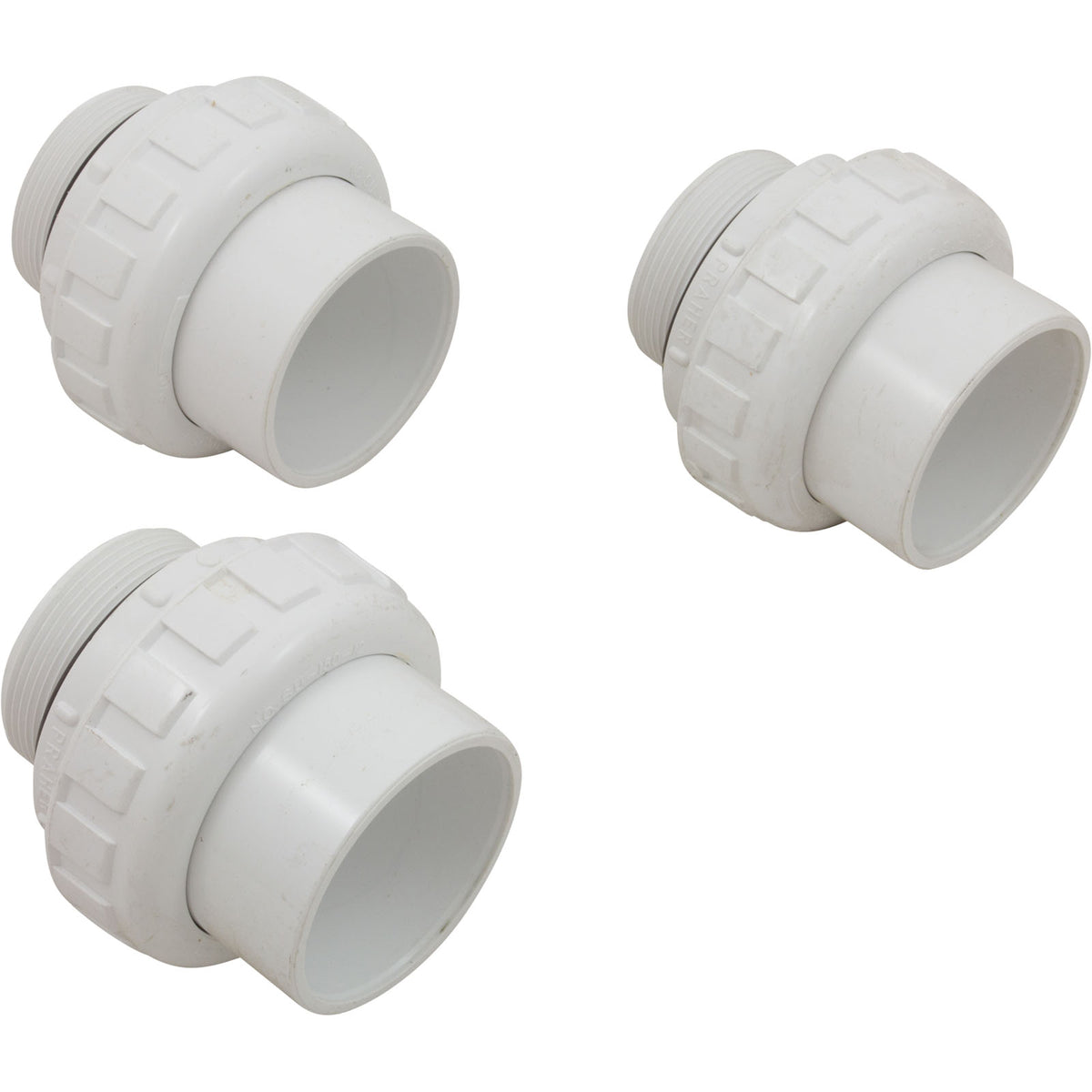 Jandy R0443800 2 inch multi-port valve unions, three per pack