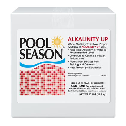 Pool Season 47251400 Alkalinity Up, 25 lb box