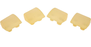 Hayward AXV014P concrete pod shoes, 4 pack, for Pool Vac and Navigator cleaners