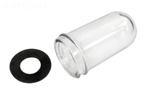 Hayward SPX0710MA threaded plastic sight glass with O-ring for Vari-Flo valves