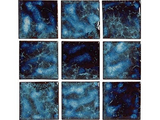 NPT Meridian MRD-COBALT2X2 cobalt 2 inch by 2 inch porcelain pool tile sheet