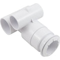 CMP Spa Master 25580-090-000 white 2-1/2 inch gunite jet body with niche
