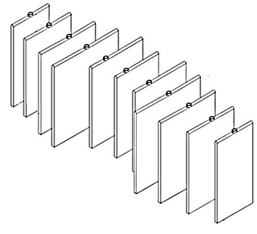 Filbur FS-3037 full 11 grid set for the Sta-Rite System 3 S7D75 DE filter