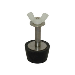 SkimPro #8X 1-1/2 inch extended winter pipe plug with wing nut