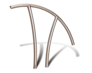 S.R. Smith Artisan Series standard grade single hand rail installed at a pool