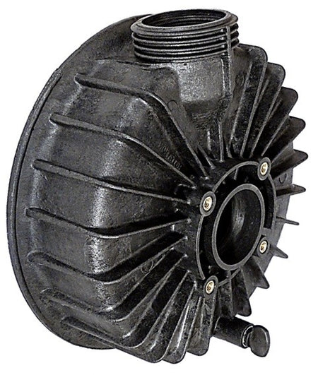 Pentair 355468Z Challenger pump front housing, black, slip suction