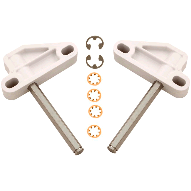 Polaris 9-100-1139 front and rear axle block kit, two-pack, product photo