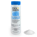 Pool Season chlorinating concentrate, 2 lb bottle of granular stabilized chlorine