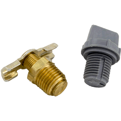 Raypak 006721F Capron drain plug for RP2100 pool heaters