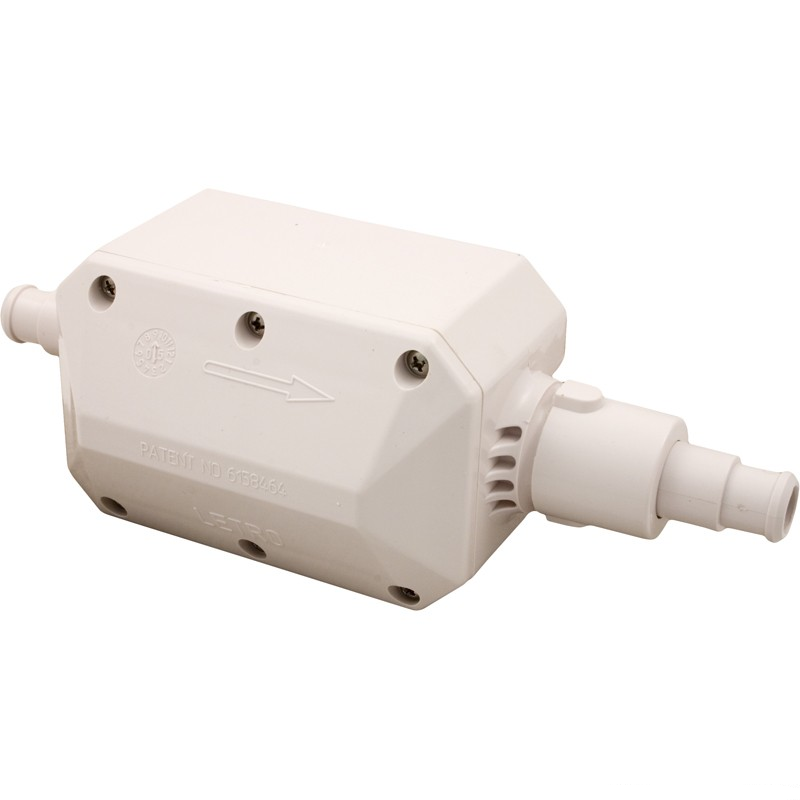 Kreepy Krauly E10 white back up valve for Legend pressure cleaners