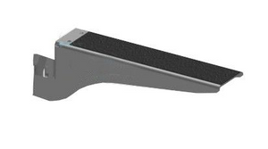 Coverstar A1420 adjustable lid bracket arm with mounting bolt, 13 in., walk-on rated