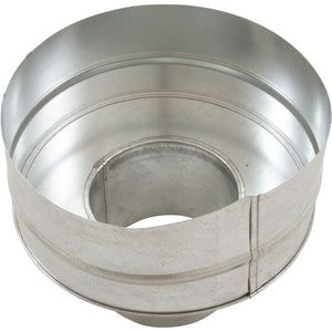 Sta-Rite 77707-0077 metal flue collar, 4 inch by 8 inch