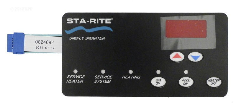 Sta-Rite 42002-0029Z switch membrane button pad for Max-E-Therm heaters