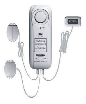 Techko Maid S187D safe pool alarm with magnetic sensor and bypass buttons