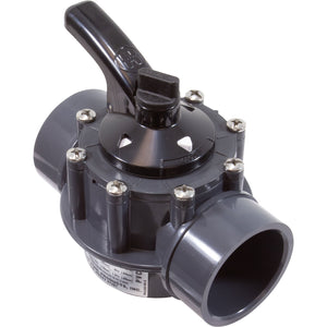 Hayward PSV2S2DGR PSV series 2-way diverter valve, 2 in. x 2-1/2 in. PVC
