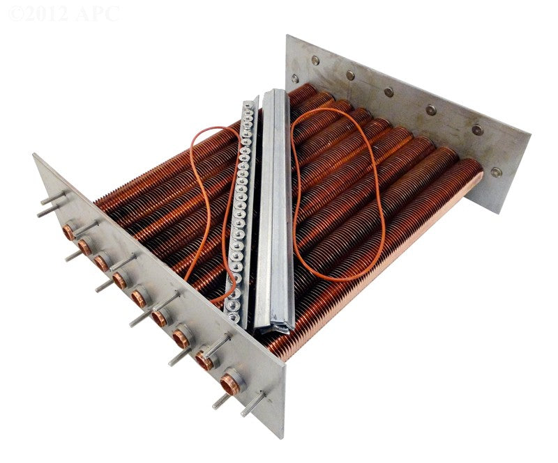 Raypak 010060F copper tube bundle heat exchanger for 266A and 267A heaters