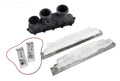 Raypak 006706F inlet and outlet Capron header assembly with gasket
