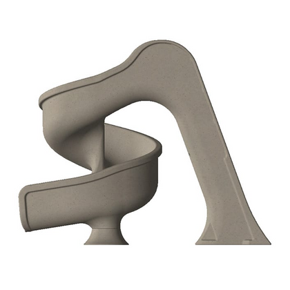 Global Pool Products Tsunami pool slide in Sand