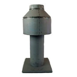 Raypak 009837 outdoor highwind stack top, 9 inch, for R406A heaters