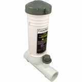 Waterway CLC012-W in-line automatic chlorine tablet feeder, white