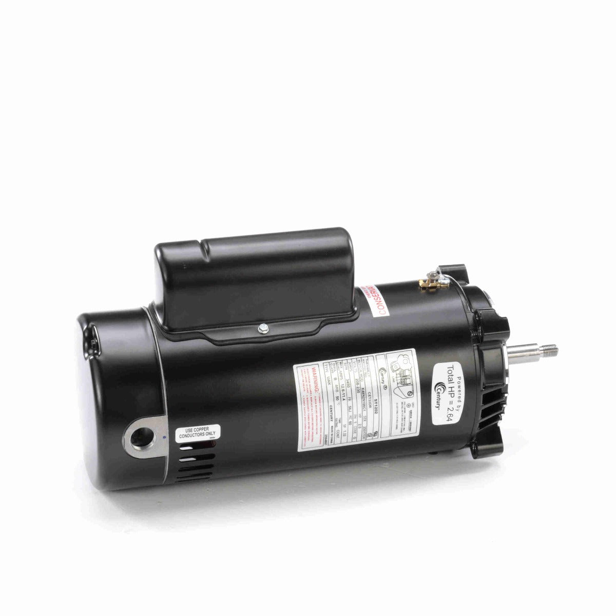 Century ST1202 2 HP full rated energy efficient pump motor, 230V
