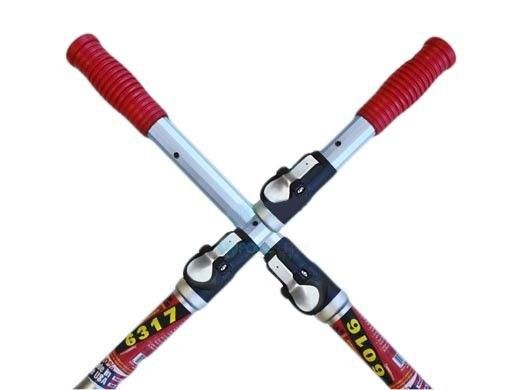 Skimlite 6012 Snaplite Series button lock telescopic pool pole