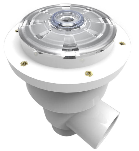 CMP 25503-460-000 Brilliant Wonders 4 in. bubbler body assembly for gunite pools, white