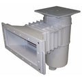 Hayward SP10852 Auto-Skim Wide Track complete skimmer, 1.5 in. FPT, square lid, white