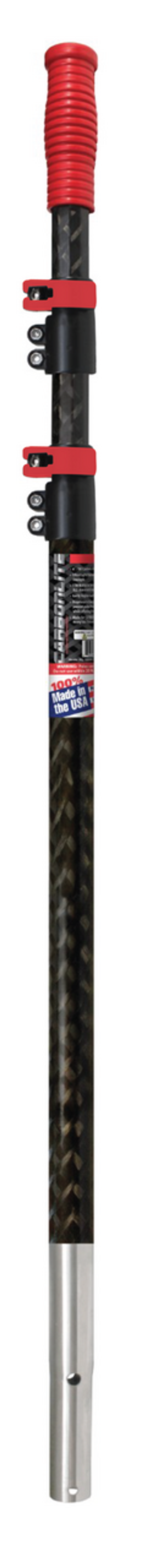 Skimlite CL617L CarbonLite carbon fiber telescopic pole, 6' to 17', with lever lock