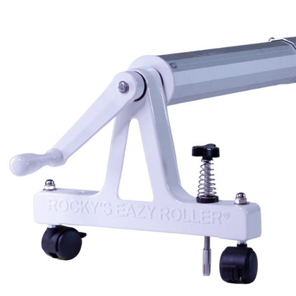Rocky's Reel Systems 307 #3A portable residential reel end system with 3 inch hubs