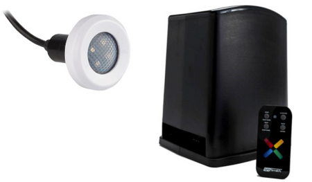 S.R. Smith 1TR-PT-6001 Power Tower kit with one Treo RGB LED pool light
