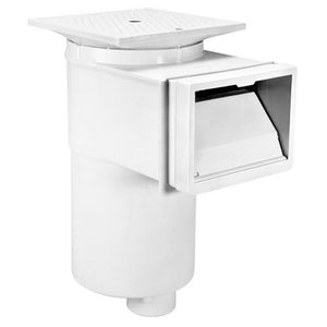 Hayward SP1082 Auto Skim Series pool skimmer with square white deck cover