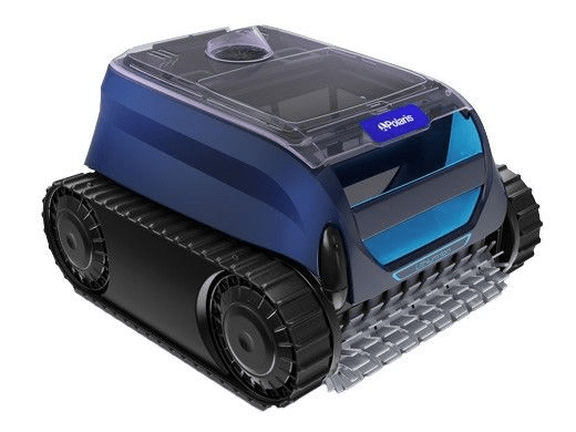 Polaris Freedom SC cordless robotic pool cleaner with 3 liter canister, front view