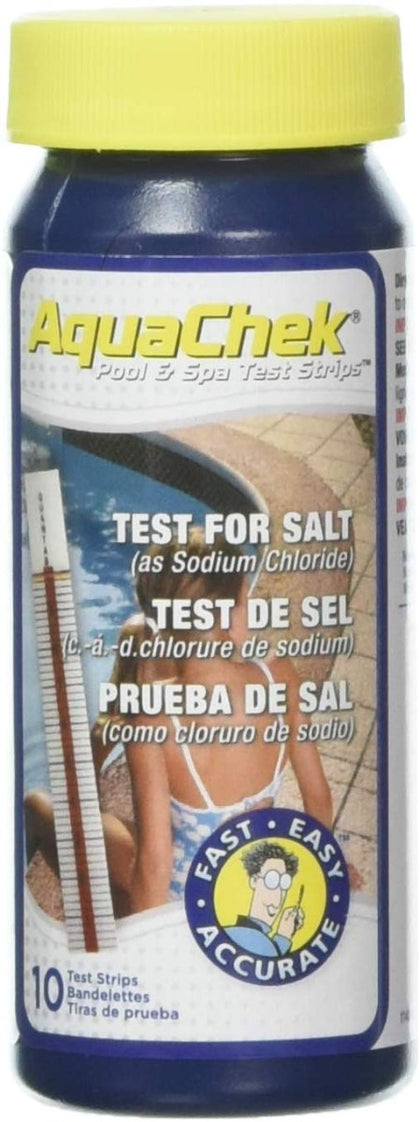 AquaChek 561140A White salt titrator test strips, 10 strip bottle