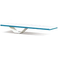 S.R. Smith 6 ft Frontier II diving board and stand, Radiant White