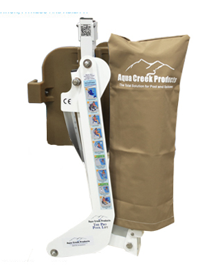 Aqua Creek F-45ACB-CT tan actuator electronics cover for pool lifts