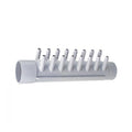 Waterway 672-0420 manifold, 1-1/2 inch slip by spigot with sixteen 3/8 inch barbs