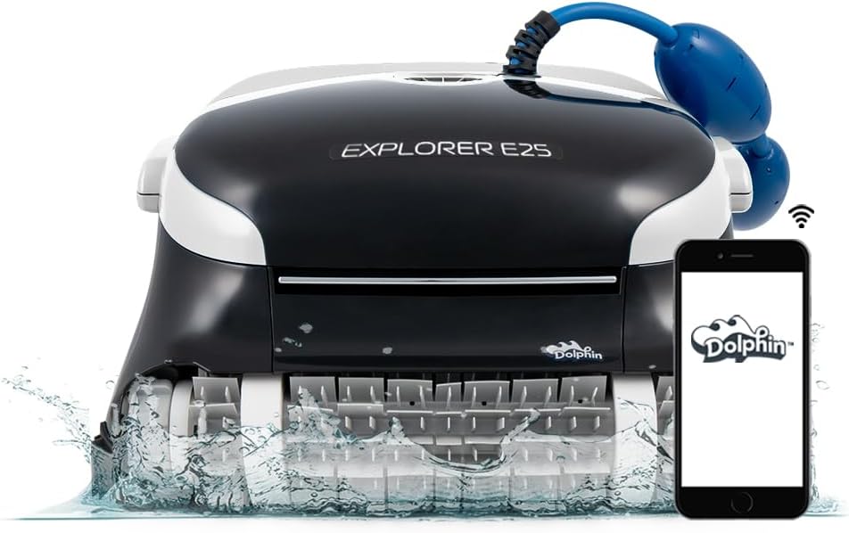 Maytronics Dolphin Explorer E25 WiFi robotic pool cleaner