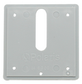 MJ6320 dove gray MiniJet cover plate with screws for Jandy Pro Series water designs