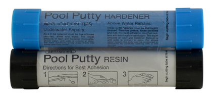 Atlas 530317 Epoxybond pool putty epoxy plaster repair, black, 14 oz