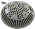 Hayward WGX1048EGR eight inch gray anti-entrapment VGB main drain cover